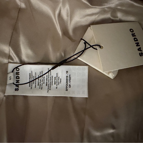 Sandro Samuel Belted Trench Coat - Picture 8 of 8